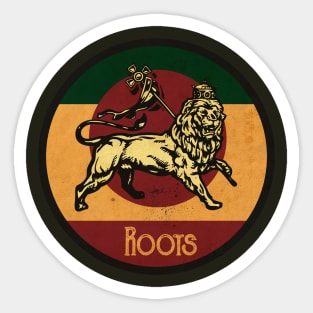 Roots Reggae Vintage Sign Sticker